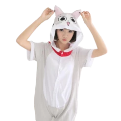 Kigurumi Co Womens Comfy Chi Cat Onesies