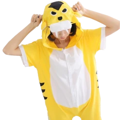 Kigurumi Co Animal Onesies Comfy Yellow Tiger Onesies