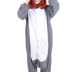 Kigurumifun Timber Wolf Onesies Animal Onesies
