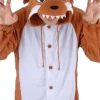 Kigurumi Co Brown Angry Wolf Onesies Animal Onesies