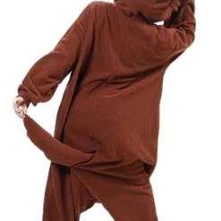 Kigurumi Co Hungry Brown Wolf Onesies Animal Onesies