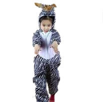 Kigurumi Co Kids White Zebra Cosplay Onesies