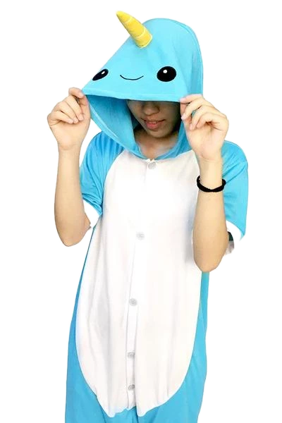 Kigurumi Co Animal Onesies Adults Comfy Narwhal Onesies