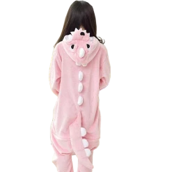Kigurumi Co Cute Pink Kiddie Dino Onesies
