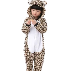 Kigurumi Co Animal Onesies Kids Leopard Onesies