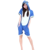 Kigurumi Co Comfy Blue/Pink Stitch Onesies