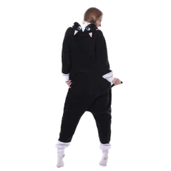 Kigurumifun Animal Onesies Black Cat Womens Onesies