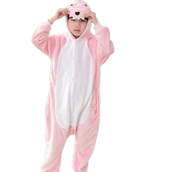 Kigurumi Co Cute Pink Kiddie Dino Onesies