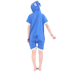 Kigurumi Co Comfy Blue/Pink Stitch Onesies
