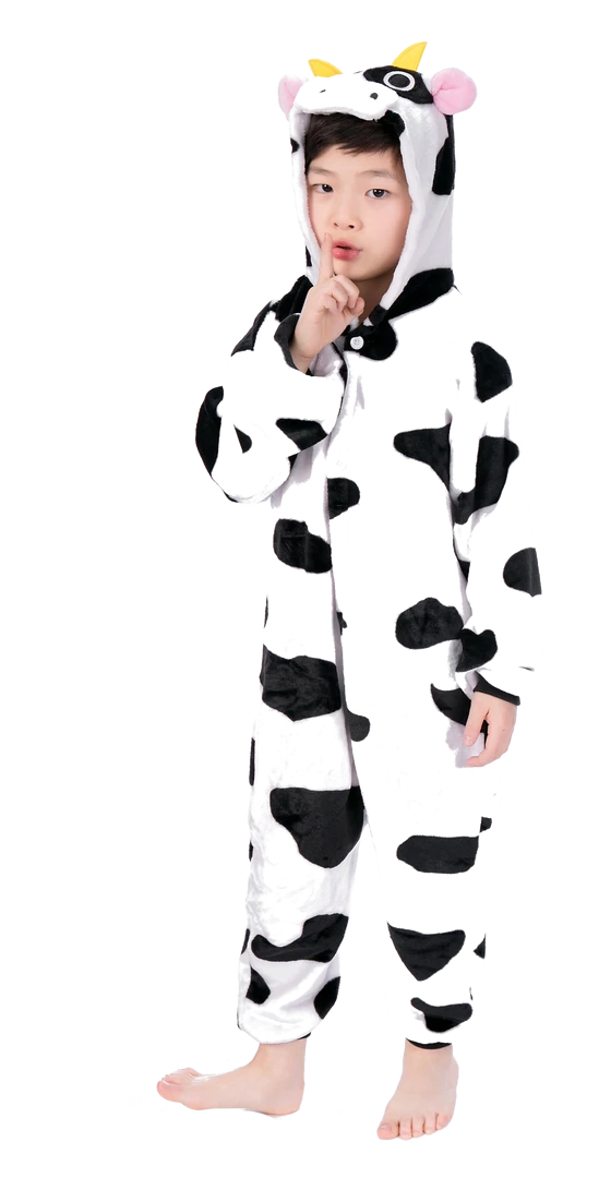 Kigurumi Co Animal Onesies Kids Fancy Cow Onesies