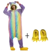 Kigurumi Co Purple Rainbow Panda Onesies Animal Onesies