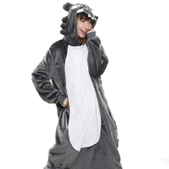 Kigurumi Co Animal Onesies Adults Black Wolf Onesies