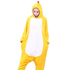 Kigurumifun Yellow Happy Chicken Onesies