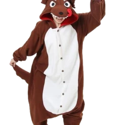 Kigurumifun Timber Wolf Onesies Animal Onesies