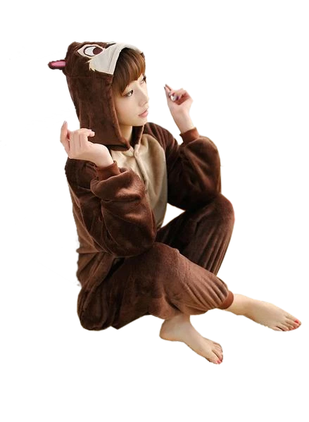 Kigurumi Co Animal Onesies Stylish Adult Chipmunks Onesies