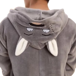 Kigurumifun Animal Onesies One Pair Gray Wolf Onesies