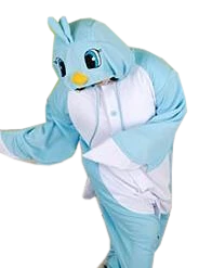 Kigurumi Co Animal Onesies Blue Birdie Onesies