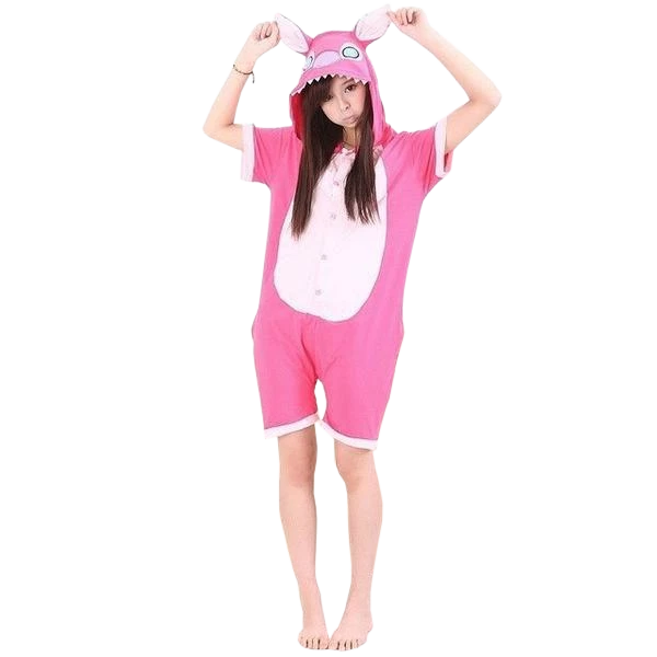 Kigurumi Co Comfy Blue/Pink Stitch Onesies