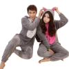 Kigurumifun Animal Onesies One Pair Gray Wolf Onesies