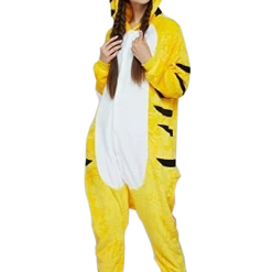 Kigurumi Co Animal Onesies Stylish Yellow Tiger Onesies