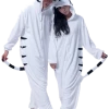 Kigurumi Co Animal Onesies Adult White Tiger Onesies