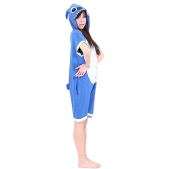 Kigurumi Co Comfy Blue/Pink Stitch Onesies