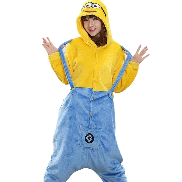 Kigurumifun Character Onesies Minion Womens Onesies