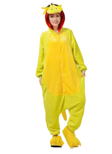 Kigurumi Co Mythical Creatures Onesies Yellow Chinese Dragon Onesies