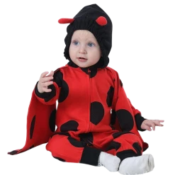 Kigurumi Co Insect Onesies Cutie Baby Ladybug Onesies