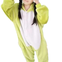 Kigurumi Co Kids Light Green Frog Onesies Animal Onesies