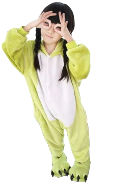 Kigurumi Co Kids Light Green Frog Onesies Animal Onesies