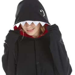 Kigurumi Co Animal Onesies Funny Black Shark Onesies