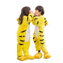 Kigurumi Co Animal Onesies Kids Yellow Tiger Onesies
