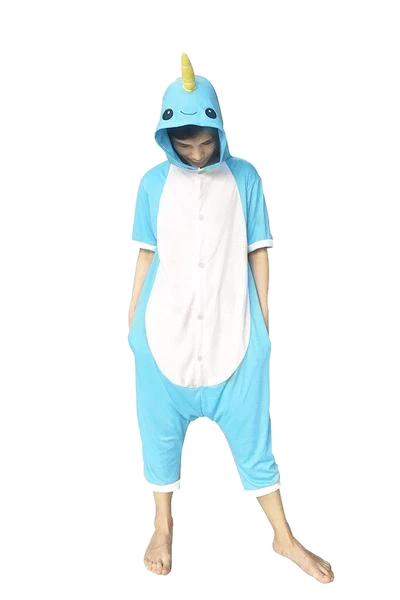 Kigurumi Co Animal Onesies Adults Comfy Narwhal Onesies