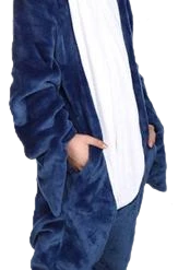 Kigurumi Co Kids Navy Blue Shark Onesies