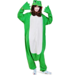 Kigurumifun Green Frog Adult Onesies Animal Onesies