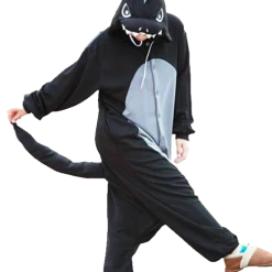 Kigurumifun Black Dragon Onesies