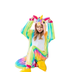Kigurumifun Fancy Rainbow Unicorn Onesies