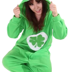 Kigurumifun Character Onesies Irish Green Care Bear Onesies