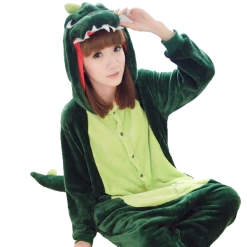 Kigurumifun Animal Onesies Little Green Dino Onesies