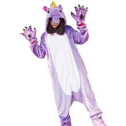 Kigurumifun Black Unicorn Onesies Mythical Creatures Onesies