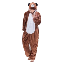 Kigurumifun Brown Dog Onesies Animal Onesies