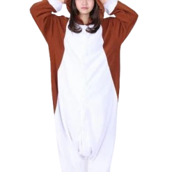 Kigurumifun Brown Kawaii Onesies Brown Onesies
