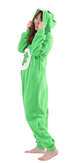 Kigurumifun Character Onesies Irish Green Care Bear Onesies