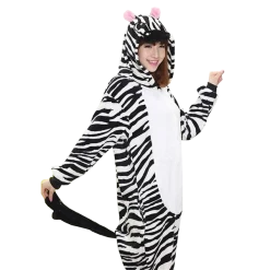 Kigurumifun Animal Onesies Fashionable Zebra Onesies