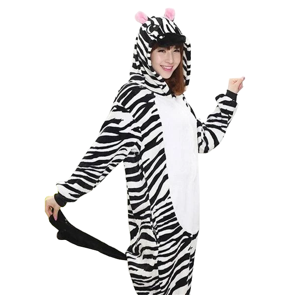 Kigurumifun Animal Onesies Fashionable Zebra Onesies