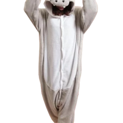 Kigurumifun Gray Hippo Onesies