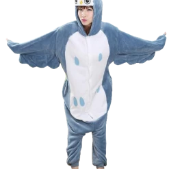 Kigurumifun Animal Onesies Happy Owl Hooded Onesies