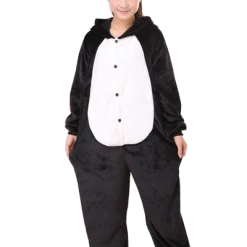 Kigurumifun Black And Pink Pig Onesies