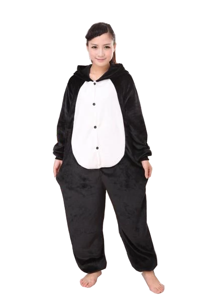 Kigurumifun Black And Pink Pig Onesies